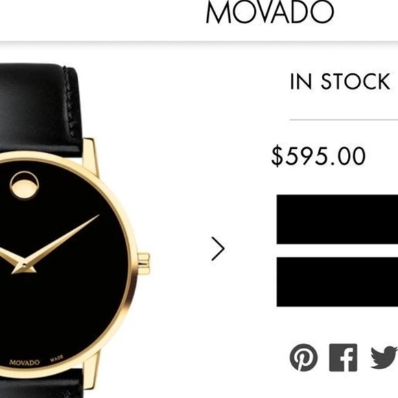 ❤️MOVADO MUSEUM Watch❤️ - Picture 5 of 8
